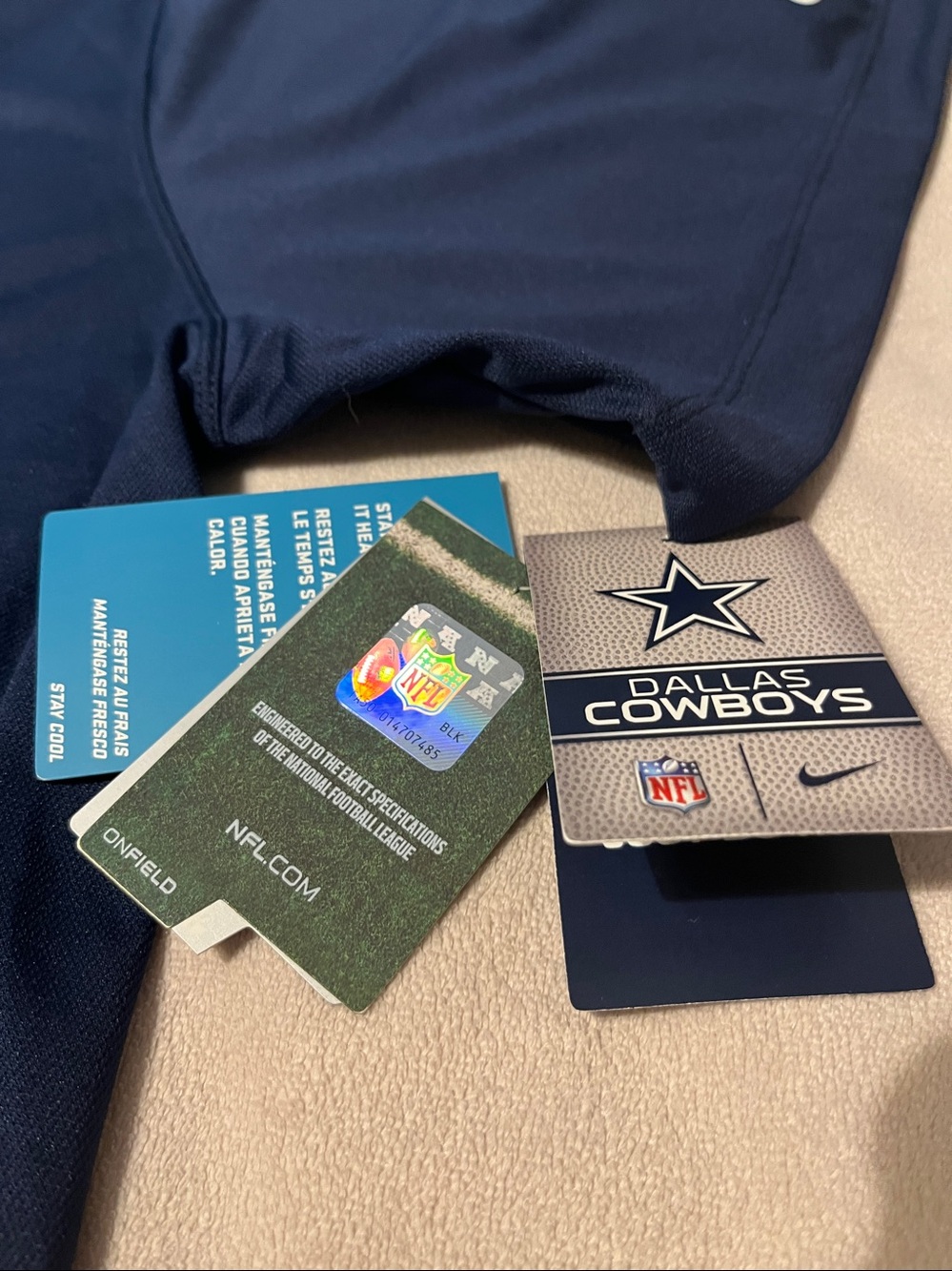 NWT NIKE NFL Dallas Cowboys Polo - Picture 8 of 11
